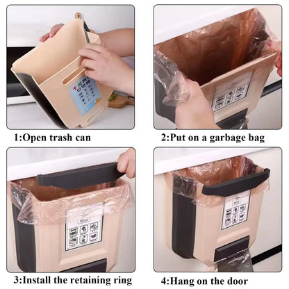 Kitchen Hanging Trash Can