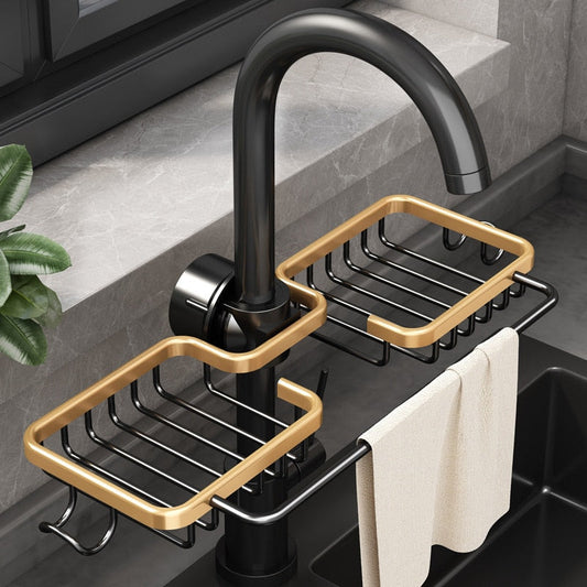 Culinary Home Craft Space Aluminum Sink Drain Rack
