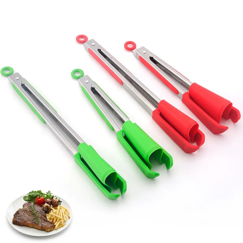 2 in 1 Kitchen Spatula and Tongs