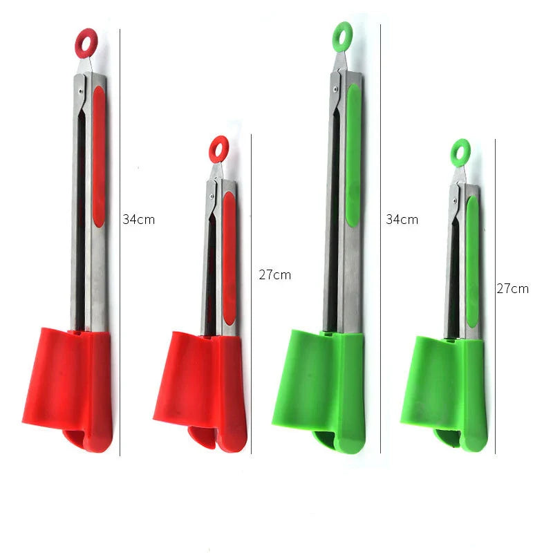 2 in 1 Kitchen Spatula and Tongs